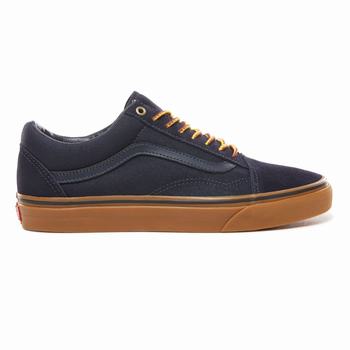 Férfi Vans Gum Old Skool Tornacipő VA7163092 Sky Captain/Boot Lace